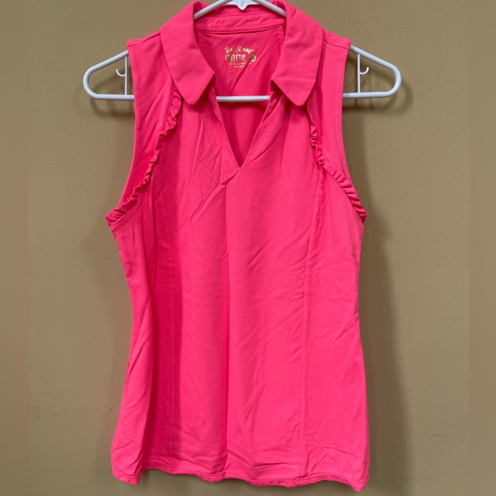 Pink Sleeveless Top